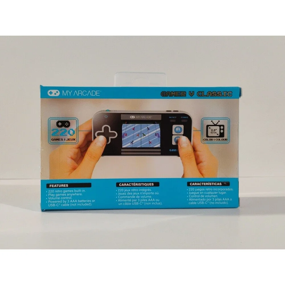 My Arcade Gamer V Classic 220 Retro Games Portable Gaming System